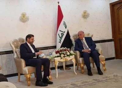 سخنگوی وزارت امور خارجه کشورمان با وزیر خارجه عراق دیدار کرد