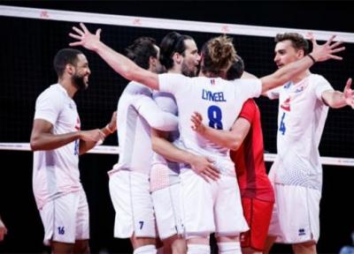 لیگ ملت های والیبال؛ فرانسه با انتقام صدرنشین ماند