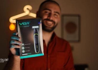 آنالیز ماشین اصلاح موی سر و بدن و صورت وی جی ار مدل V، 017