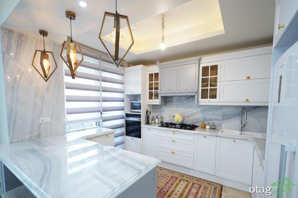 ترندترین کابینت نئوکلاسیک در 2026 [برترین مدل ها، رنگ ها و متریال]