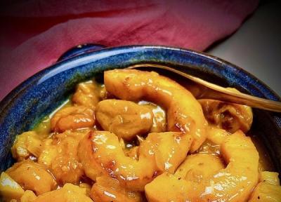طرز تهیه خورش به آلو با مرغ